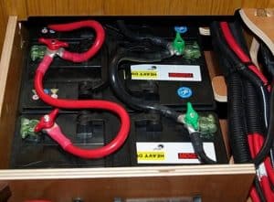 CAR BATTERY POWER LEAD  RED STARTER CABLE CAR  BOAT MARINE  EARTHVARIOUS 